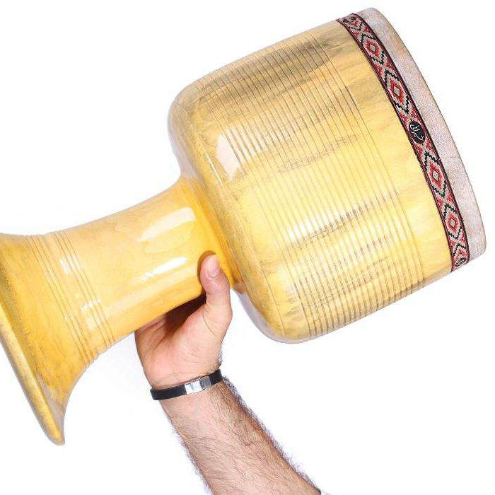 Perzische tombak-drum – Shirani geel model
