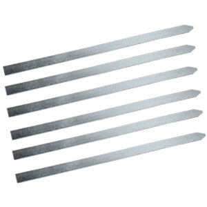 Aluminium Kebabspiesen 50 cm – Set van 6 stuks