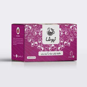 Newsha zwarte thee met cranberrysmaak – 20 theezakjes (10x)