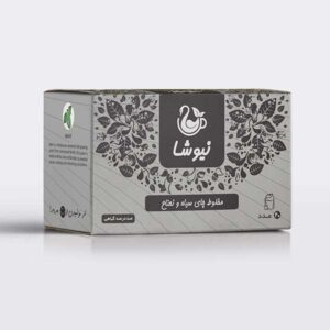 Newsha zwarte thee met muntsmaak 70 g (10x)