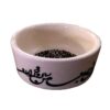 Set van 6 Siah Ghalam Keramische Kommen - Perzische Kalligrafie