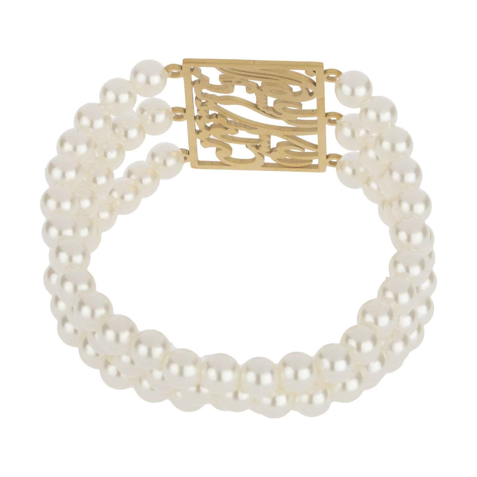Perzische kralenarmband voor dames – kalligrafisch gedichtontwerp