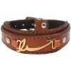 Perzische leren armband voor mannen en vrouwen – Godsnaam