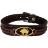 Perzische leren armband voor mannen en vrouwen – Ordibehesht symbool