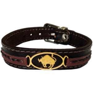 Perzische leren armband voor mannen en vrouwen – Ordibehesht symbool
