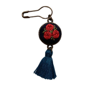 Geborduurde broche – bloemen SJ model