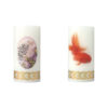 Nowruz-kaars Artistieke Kalligrafie – Elegant Wit