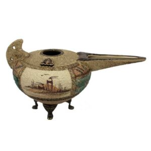 Decoratieve keramische theepot model Antiek