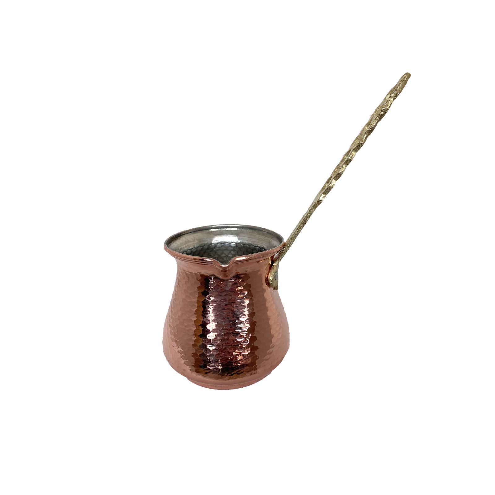 Handgemaakte Koperen Ibrik – Traditionele Turkse Koffiepot, S2 Model