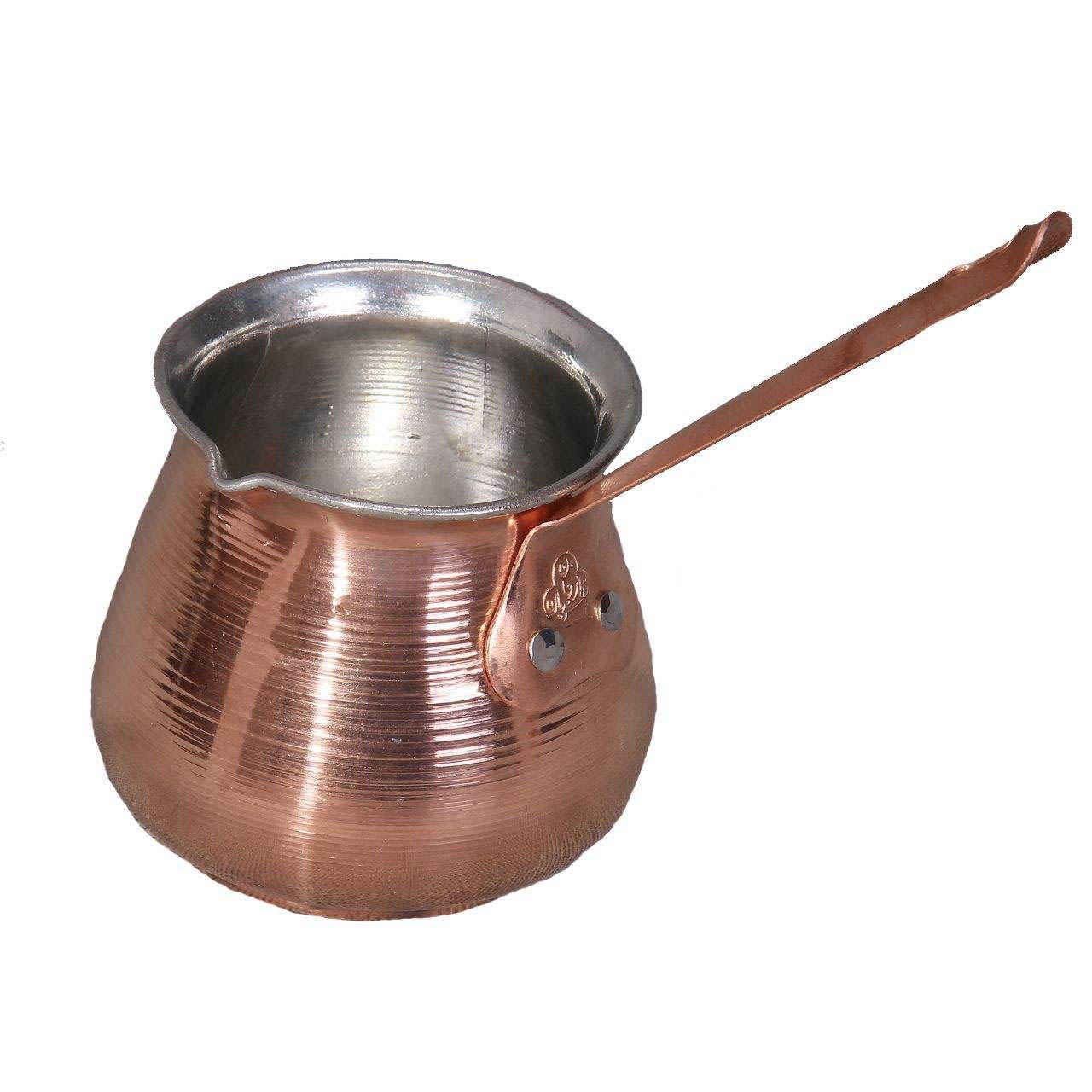 Premium Koperen Turkse Koffiepot – Handgemaakte Mokka Ibrik, Zh12 Model