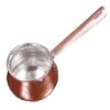 Klassieke Koperen Cezve - Gehamerde Traditionele Turkse Koffiepot, ZH65 Model