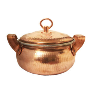 Iraanse Koperen Kookpan – Traditionele ambachtelijke pan, model 168