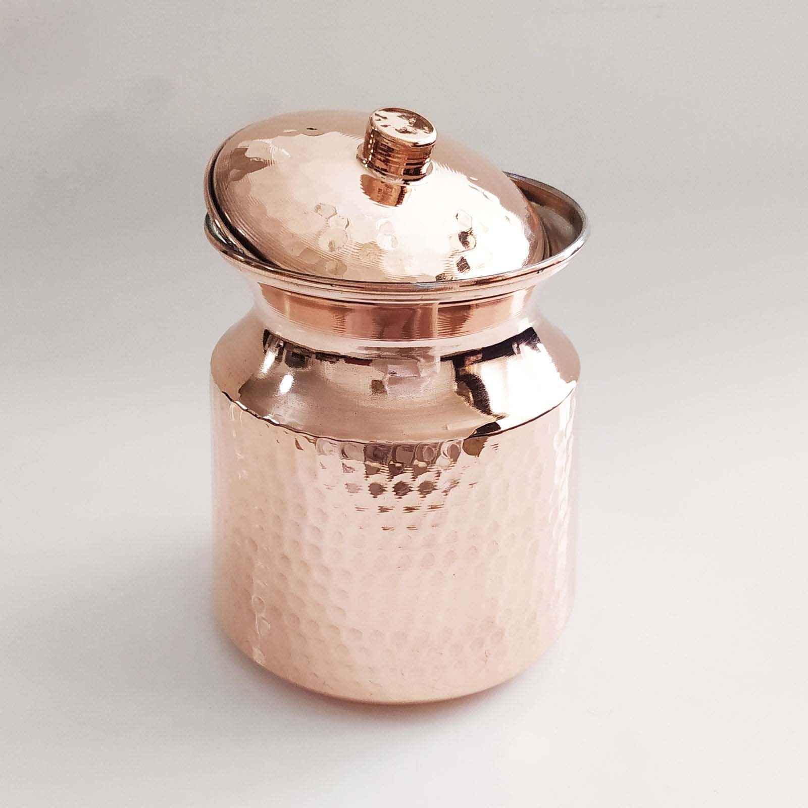 Perzische koperen dizi-pot met deksel voor het koken van abgoosht – DI