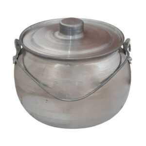 Perzische Dizi-pot met Deksel – Aluminium Kookpot voor Abgoosht (3 Personen)