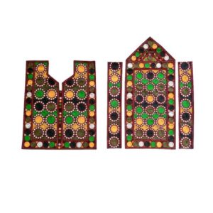 Handgemaakt Baluchi geborduurd jurkpanel – A20