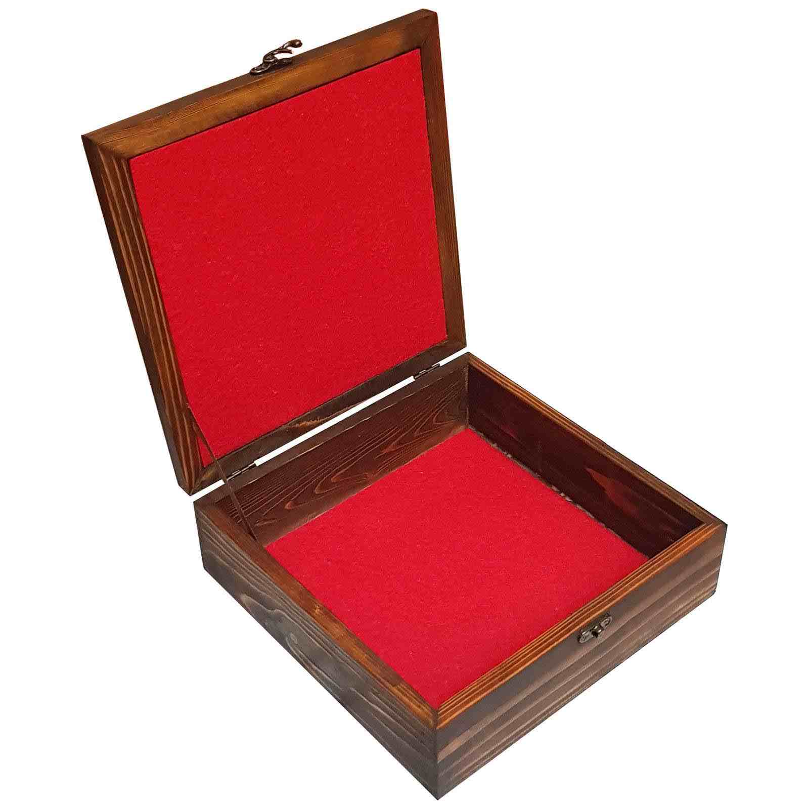 Houten geschenkdoos met Perzisch geïnspireerd tegelpatroon