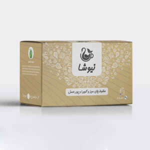 Newsha groene thee met aloë vera en honing 70 g (10x)