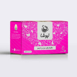 Newsha groene thee met citroen en bijenkruid 70 g (10x)