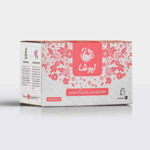 Newsha groene thee met rozemarijn en damastroos 70 g (10x)