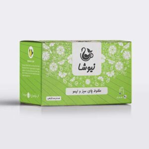 Newsha groene thee met citroensmaak 70 g (10x)