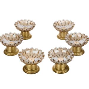 Elegante kristallen Haft-Sin-set voor Perzisch Nieuwjaar Nowruz