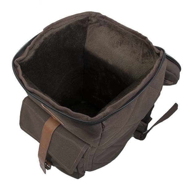 Bruine zachte draagtas voor darbuka kelkdrum