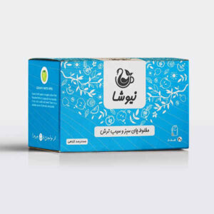 Newsha groene thee met zure appelsmaak 70 g (10x)