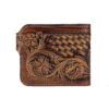 Perzische leren billfold-portemonnee voor mannen met Anil-ontwerp