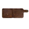 Perzische leren billfold-portemonnee voor mannen met Anil-ontwerp