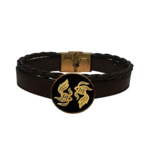 Perzische leren armband voor mannen en vrouwen – Esfand