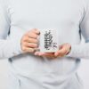 Perzische keramische koffiemok – set van 2 model Molana kalligrafiegedicht