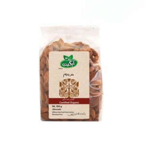 100% biologische en gepelde amandelen – verpakking van 500 g