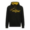 Perzische Hoodie Poem — Zwart Katoen — Kalligrafie Design
