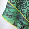 Perzische Damessjaal - Luxe Nastaliq Print Groen Katoen
