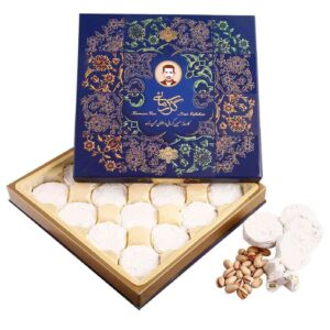 Kermani Ardi Gaz – pistache, traditionele Iraanse nougat met rozenwater