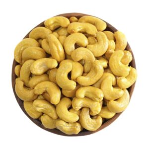 Gezouten en geroosterde hele cashewnoten met saffraan – 1000 g