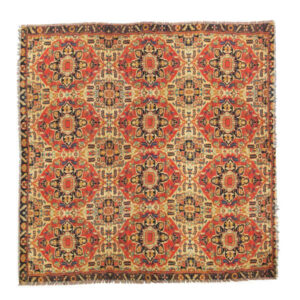 Zomersjaal voor vrouwen – Artistieke Print Rood
