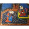 Perzisch bedrukte sjaal voor vrouwen artistiek model Shahnameh