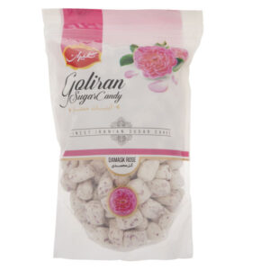 Perzische Shekar Panir – omhulde snoepjes met Damastroos & rozenwater smaken (2x)