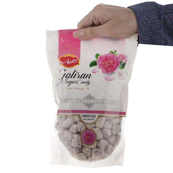 Perzische Shekar Panir – omhulde snoepjes met Damastroos & rozenwater smaken (2x)