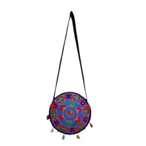 Etnische geborduurde crossbodytas – Baluchi ontwerp A46