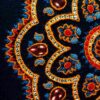 Perzisch geborduurd wandkleed – bloemig Toranj textielkunst