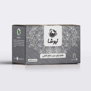 Newsha groene thee met pepermuntsmaak 70 g (10x)