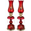 Perzische Kristallen Luster Lamp Traditionele Laleh Vorm Shah Abbasi