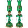 Perzische Kristallen Luster Lamp Traditionele Laleh Vorm Shah Abbasi