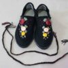 Giveh schoenen – Perzisch handgemaakt ademend schoeisel Flower-model