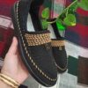 Giveh schoenen – Perzisch handgemaakt ademend schoeisel zwart Klash-model