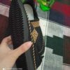 Giveh schoenen – Perzisch handgemaakt ademend schoeisel zwart Klash-model