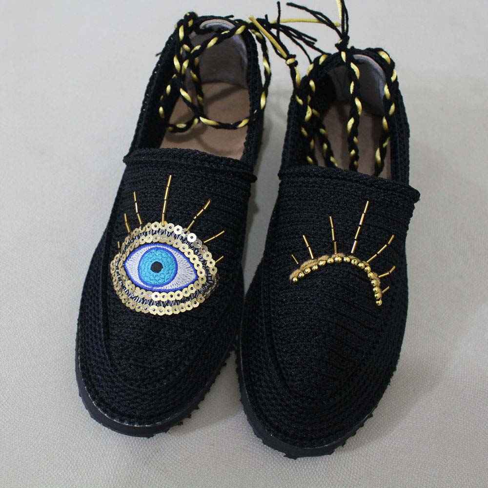 Giveh schoenen – Perzisch handgemaakt ademend schoeisel Eye-model
