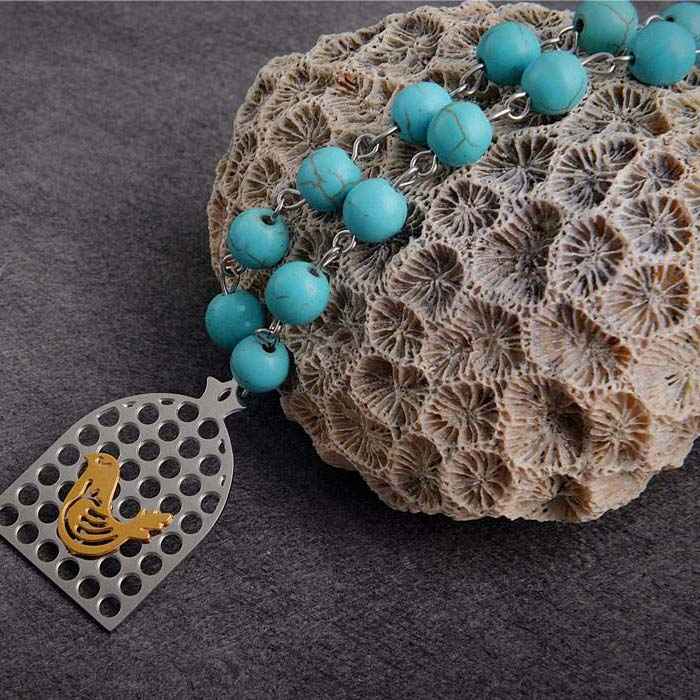 Perzische stalen ketting minimalistisch Morghe Amin